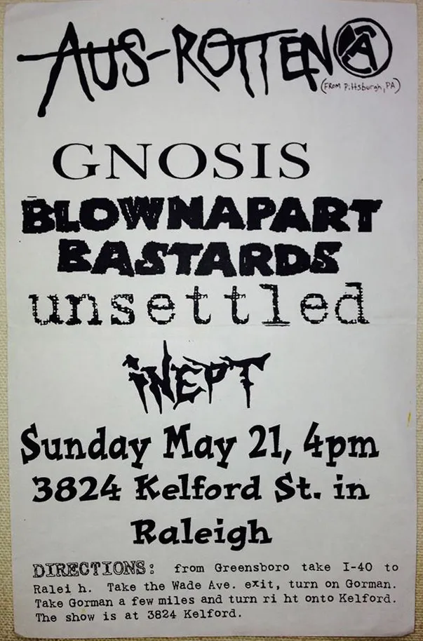 Show flyer