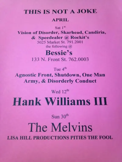 Show flyer